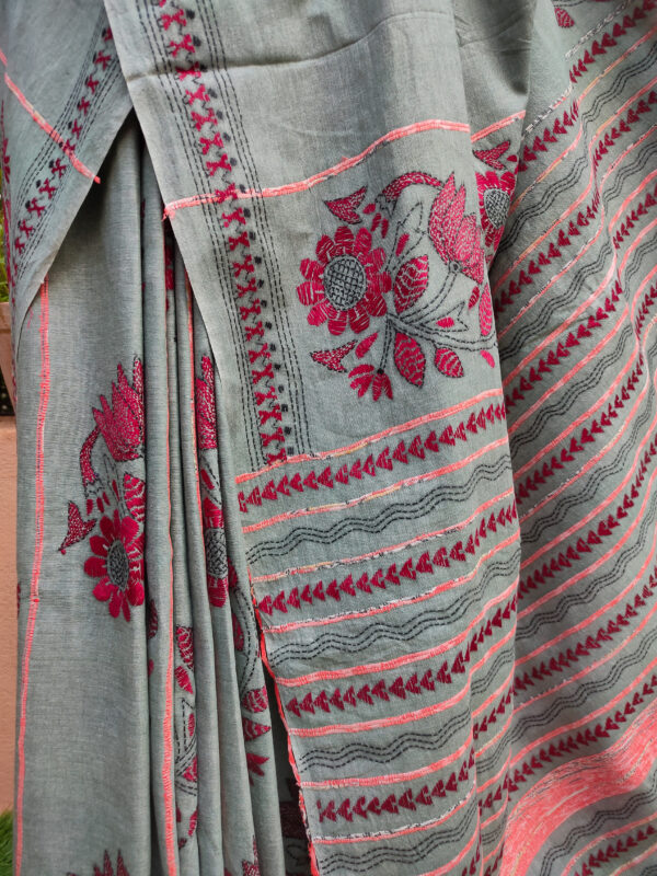 Khesh Cotton Saree - Image 2
